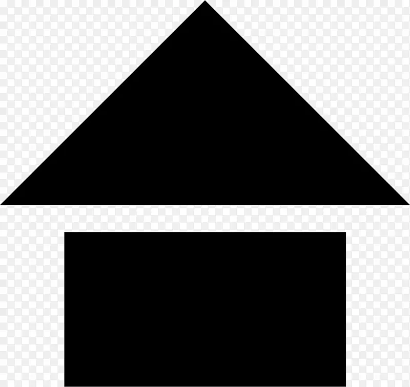 三角形黑色m字型