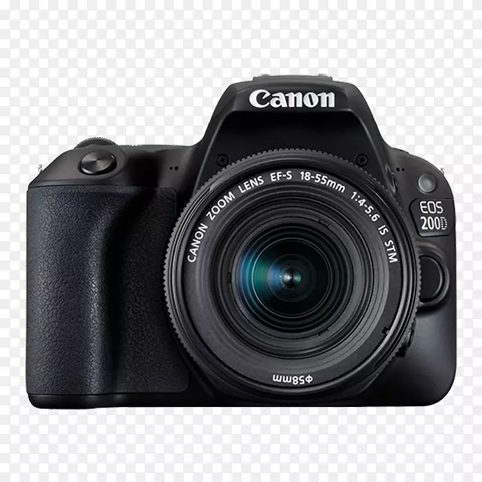 佳能ef镜头安装佳能-s 18-55 mm镜头数码单反相机