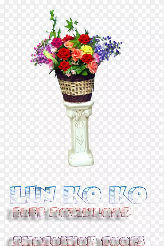 花卉设计切花花瓶
