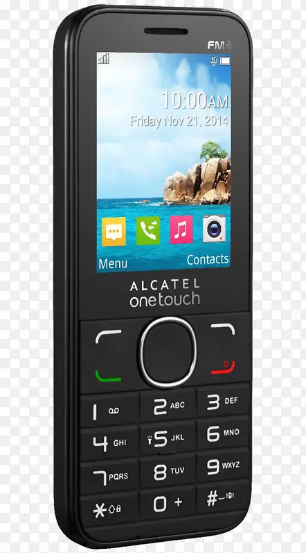 Alcatel移动阿尔卡特2045-黑色移动电话用户识别模块Alcatel 20.45x-iphone