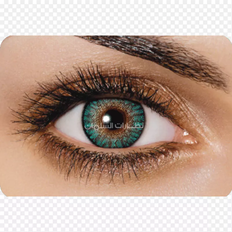 隐形眼镜，眼睛颜色，绿松石-眼睛