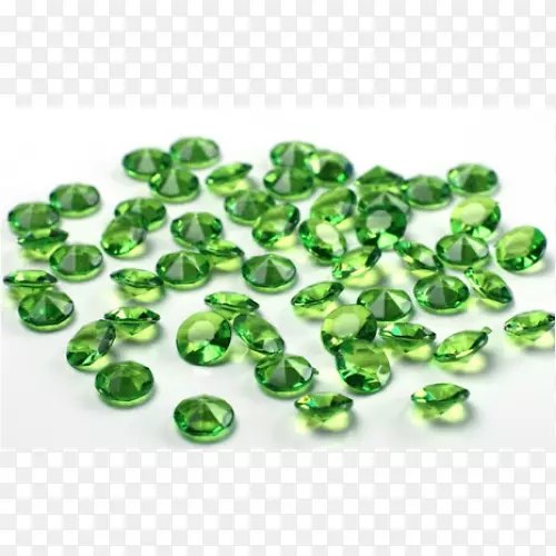 水晶钻石绿蓝施华洛世奇银钻石