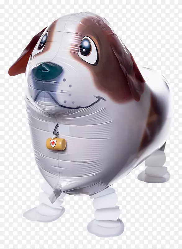 狗繁殖玩具气球。伯纳德贵宾犬气球