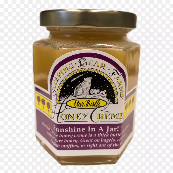 调味品奶油蜂蜜熟睡熊农场枫树糖-蜂蜜