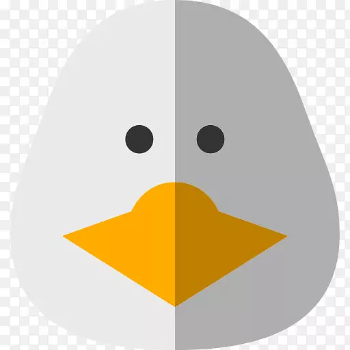 鸭子电脑图标剪贴画-鸭子
