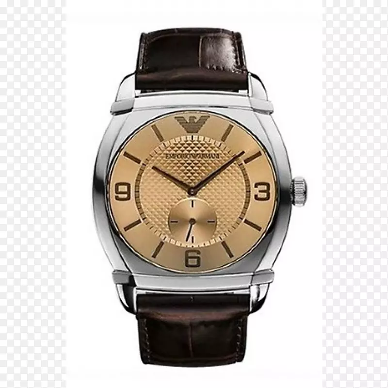 阿玛尼手表商店表带皮革手表