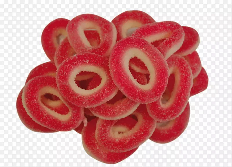 草莓Haribo糖果蔬菜-草莓