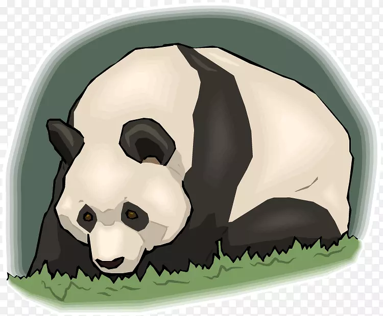 大熊猫窗图片画夹艺术熊