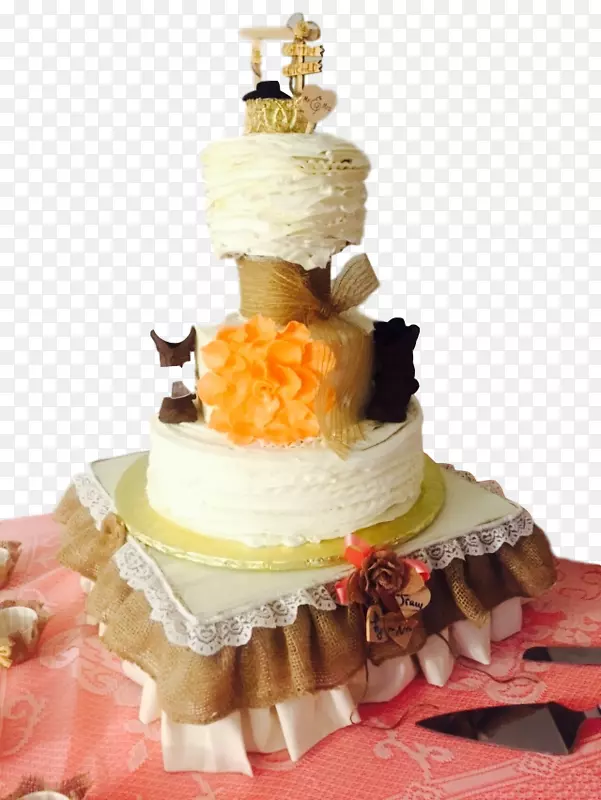 奶油结婚蛋糕糖蛋糕装饰-婚礼蛋糕