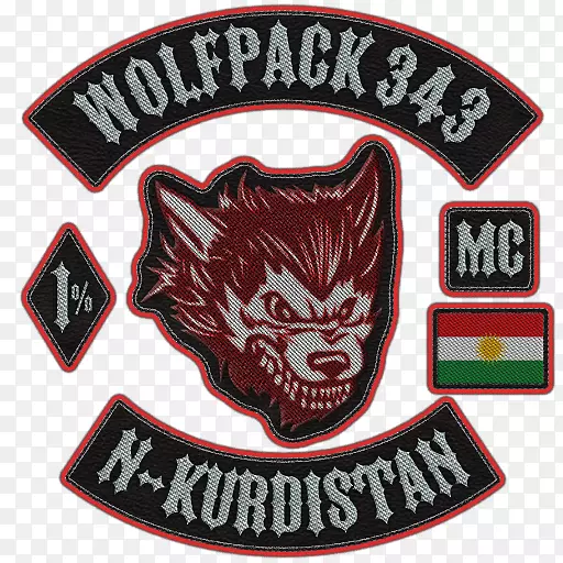 徽标徽章品牌-Wolfpack