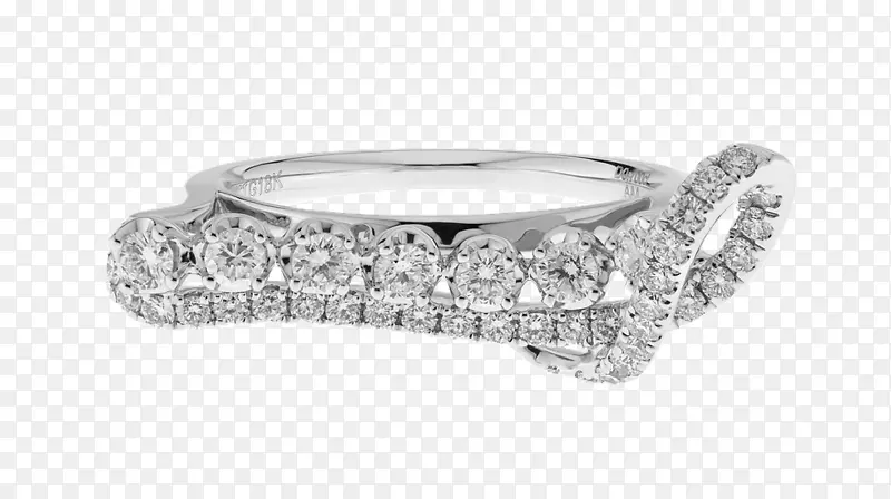 订婚戒指珠宝钻石金戒指