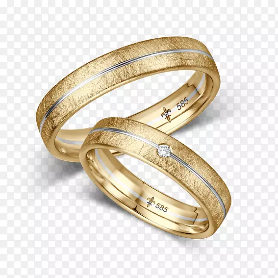 结婚戒指，łe z，ł，Giloy&s hne珠宝商-戒指