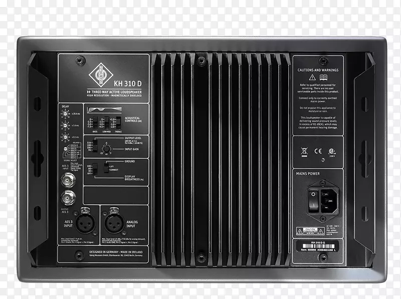 录音室监视器Neumann kh 310 a放大器录音室供电扬声器-Neumann