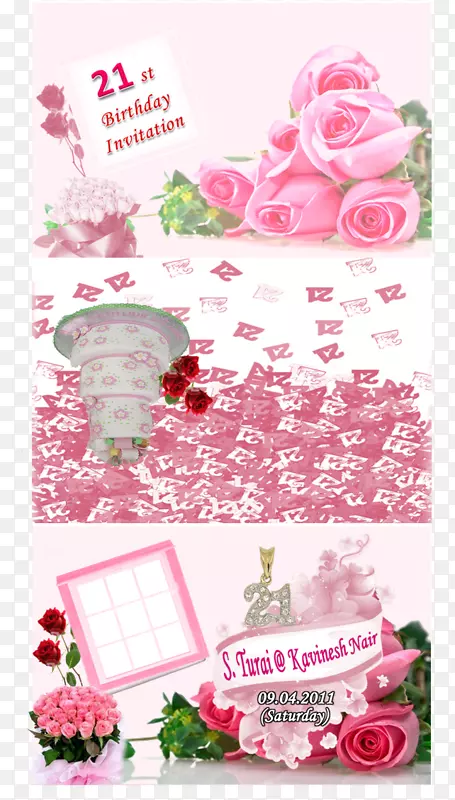 花园玫瑰花卉设计切花设计
