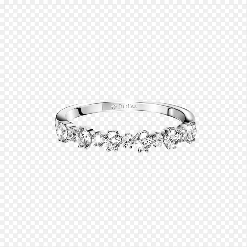 结婚戒指银身珠宝手镯戒指