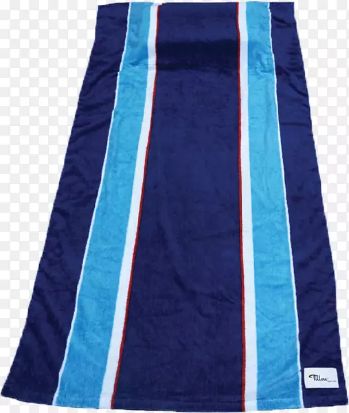 毛巾枕头蓝色棉布绞盘-枕头