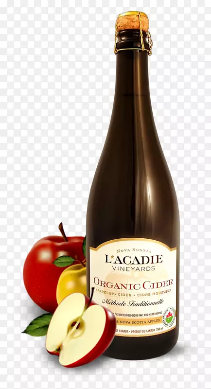 香槟酒L‘Acadie葡萄园，苹果酒，起泡酒，啤酒-香槟
