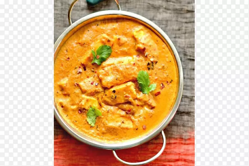 黄色咖喱印度料理沙希帕尼尔科玛素食料理-雅蒙