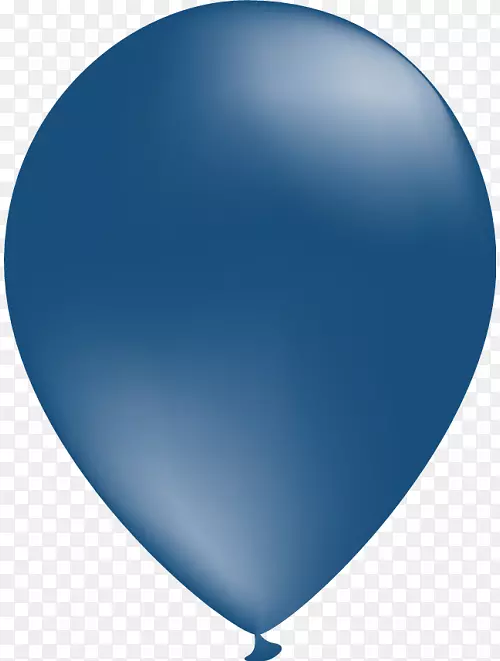 小丑气球，深蓝色球囊