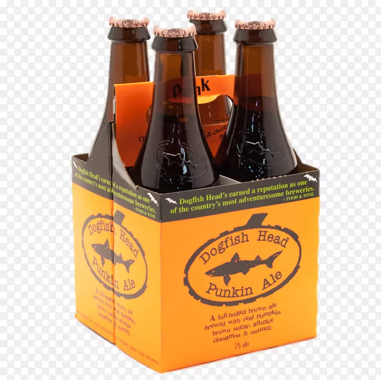 啤酒瓶狗鱼头啤酒厂阿拉斯加琥珀葡萄酒-啤酒