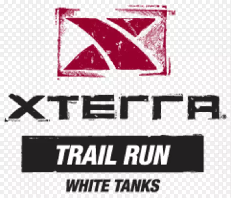xterra triathlon标志品牌字形线