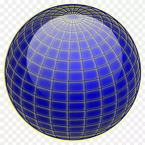 全球线框模型三维计算机图形剪辑艺术地球仪