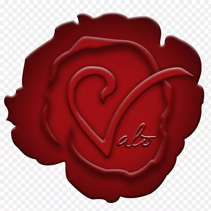 花园玫瑰情人节花瓣-婚礼标志