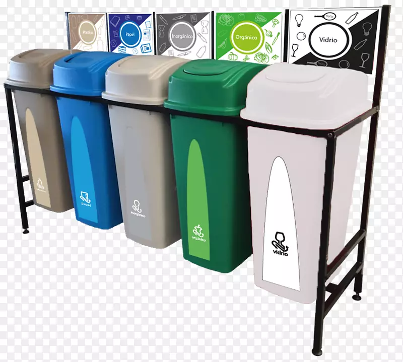 垃圾桶和废纸篮回收雄鹿容器塑料-美元