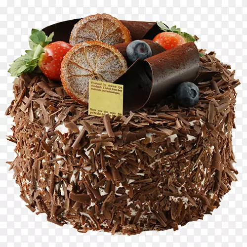 巧克力蛋糕黑色森林古堡海绵蛋糕Lekach摩丝巧克力蛋糕