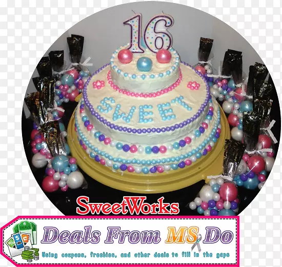生日蛋糕装饰纸杯蛋糕糖蛋糕-生日
