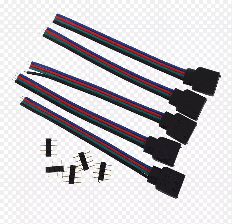 led带光rgb彩色模型电连接器发光二极管