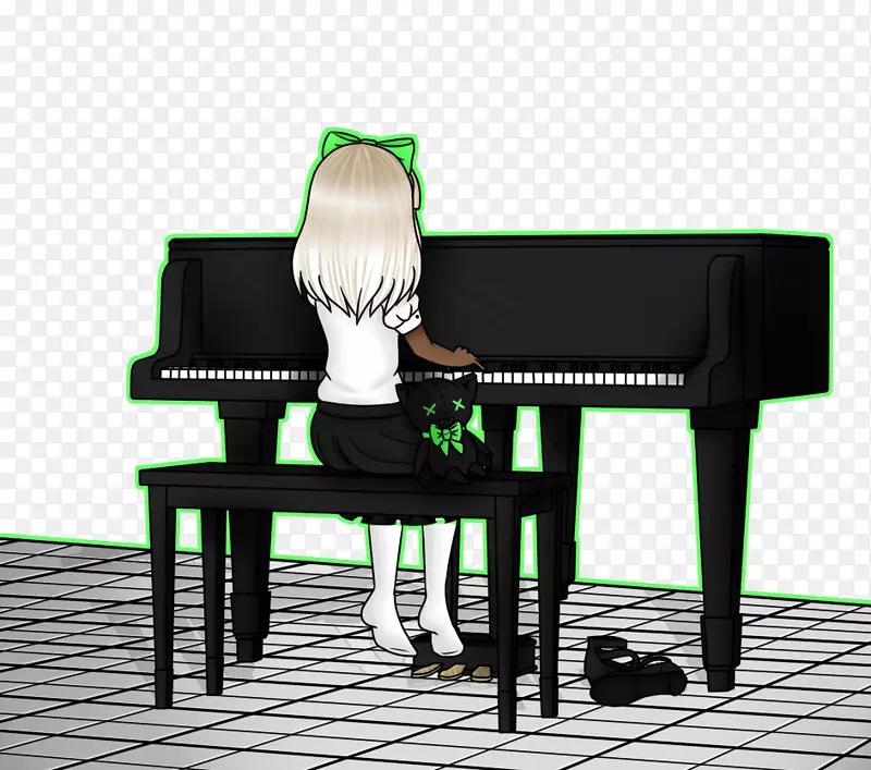钢琴，斯皮内椅，桌椅-钢琴