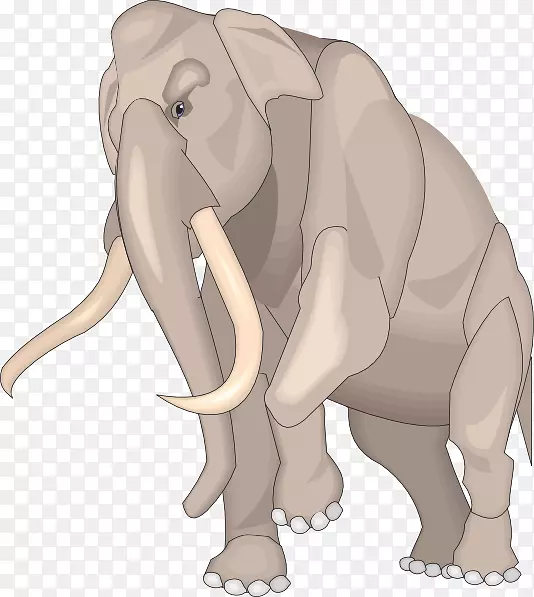 非洲象印度象剪贴画