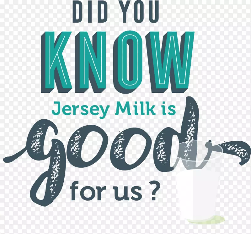 泽西岛牛标志牛奶品牌-牛奶