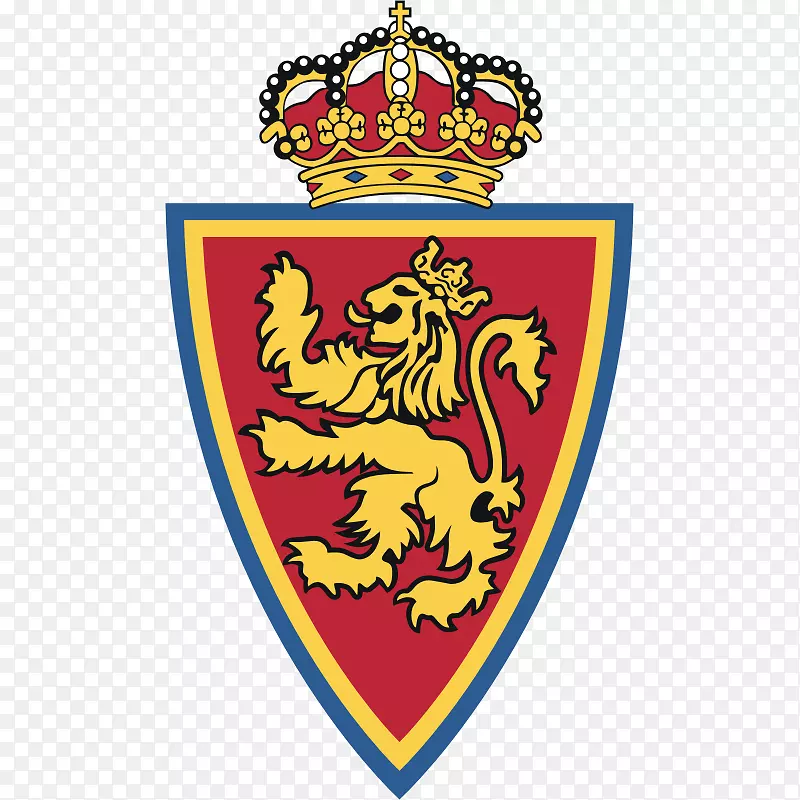 皇家萨拉戈萨拉西加皇家马德里c.f.标志-足球