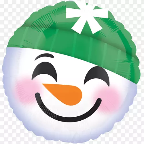 圣诞老人玩具气球圣诞笑脸圣诞老人