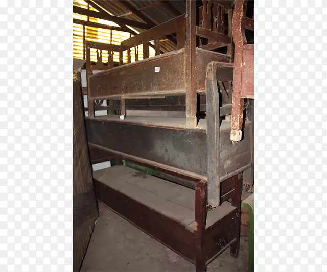 耶和华见证人家具-古木长椅