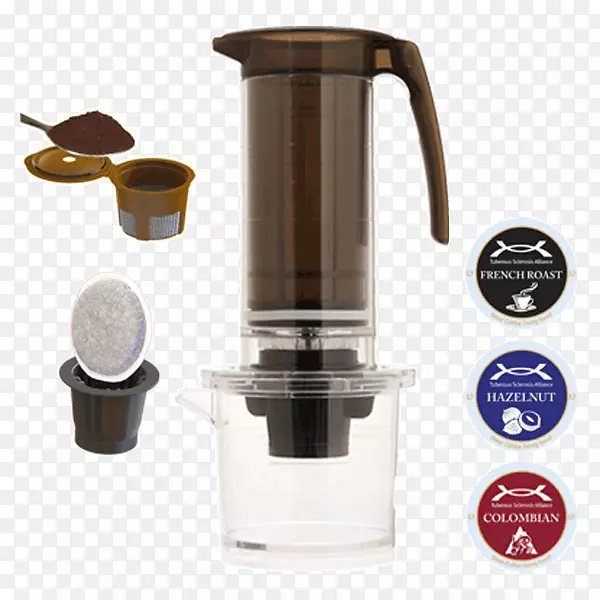 Aeropress咖啡厅浓缩咖啡法式压力机-咖啡