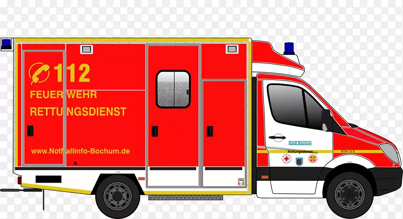 救护车消防处波鸿紧急医疗服务-救护车