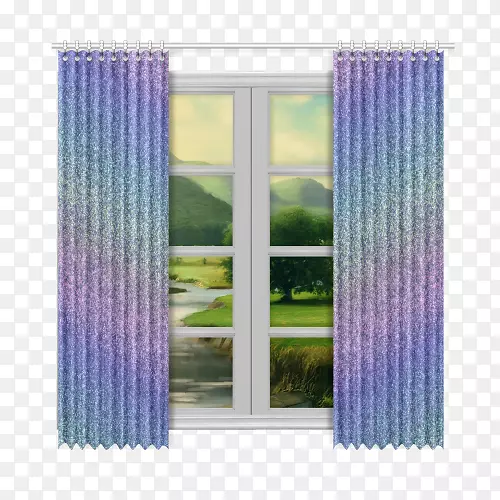 窗帘窗浮法玻璃遮阳窗