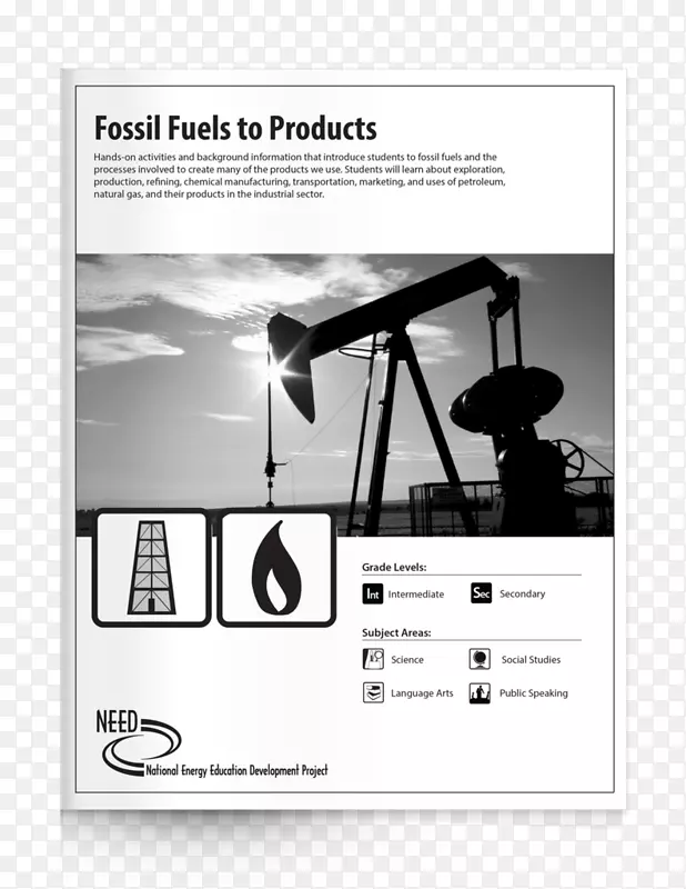 海报图形设计技术.化石燃料