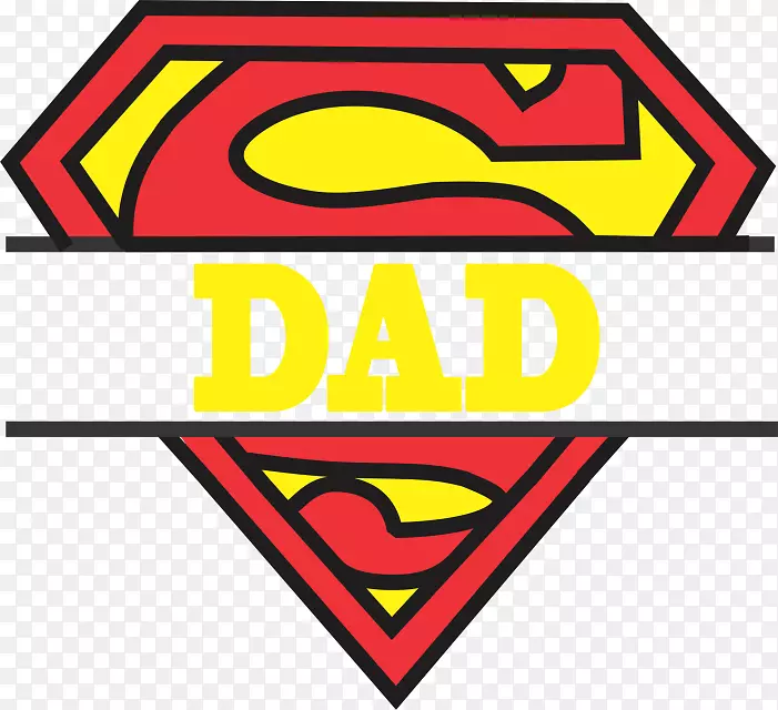 品牌线标志剪贴画-超级父亲