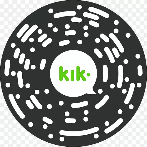 Kik信使消息即时通讯聊天机器人qr代码-鹦鹉海盗