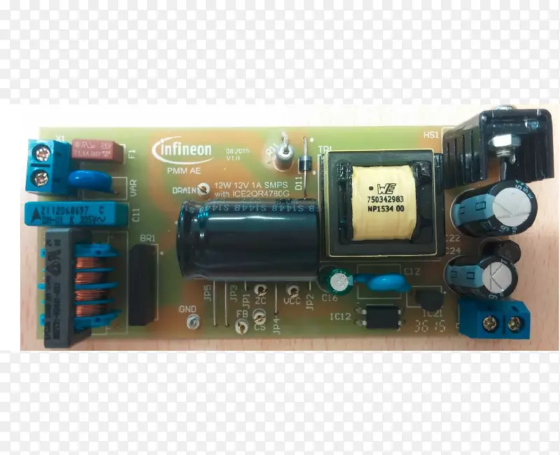 电力转换器电容微控制器电子硬件编程器广告板