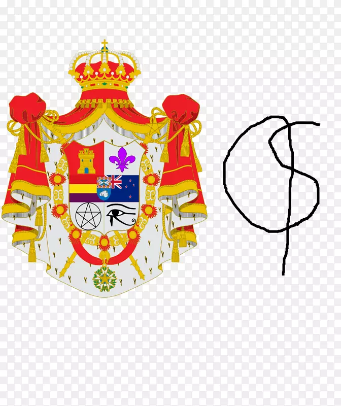 西班牙纳瓦雷公爵，卡斯蒂利亚王冠-四种元素