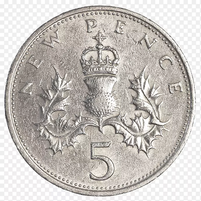 英镑硬币20便士先令硬币