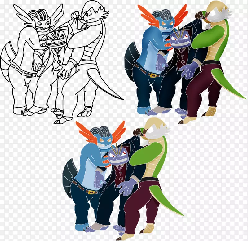 绘画线艺术剪贴画