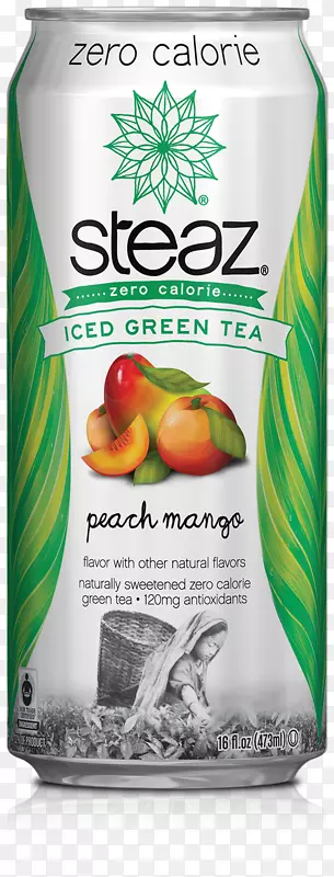 冰茶绿茶有机食品Steaz冰茶