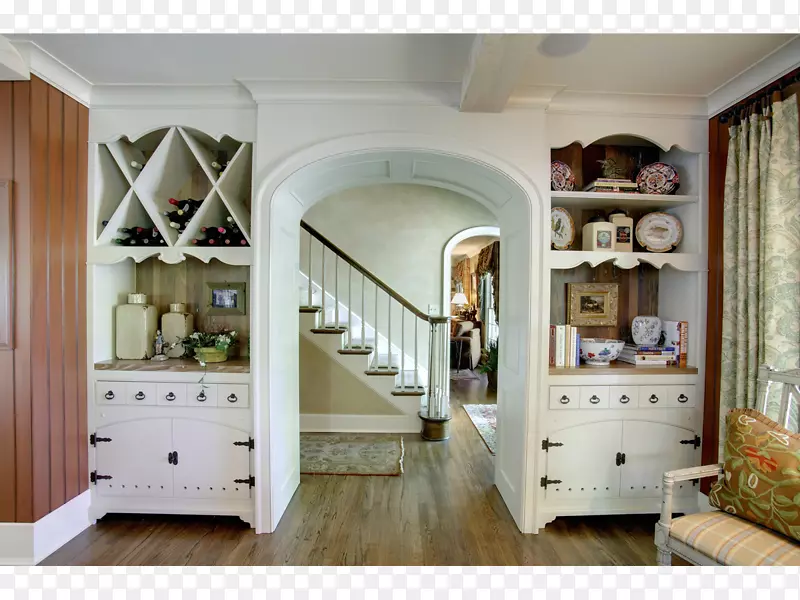 室内设计服务橱柜-厨房木架