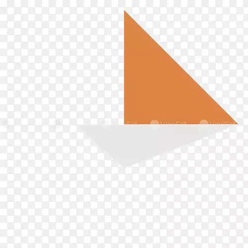 纸三角折纸船